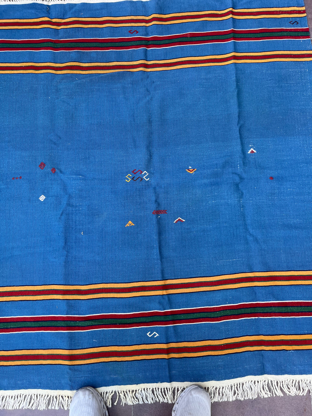 Çanakkale Yün Kilim (Renkli Şeritli)