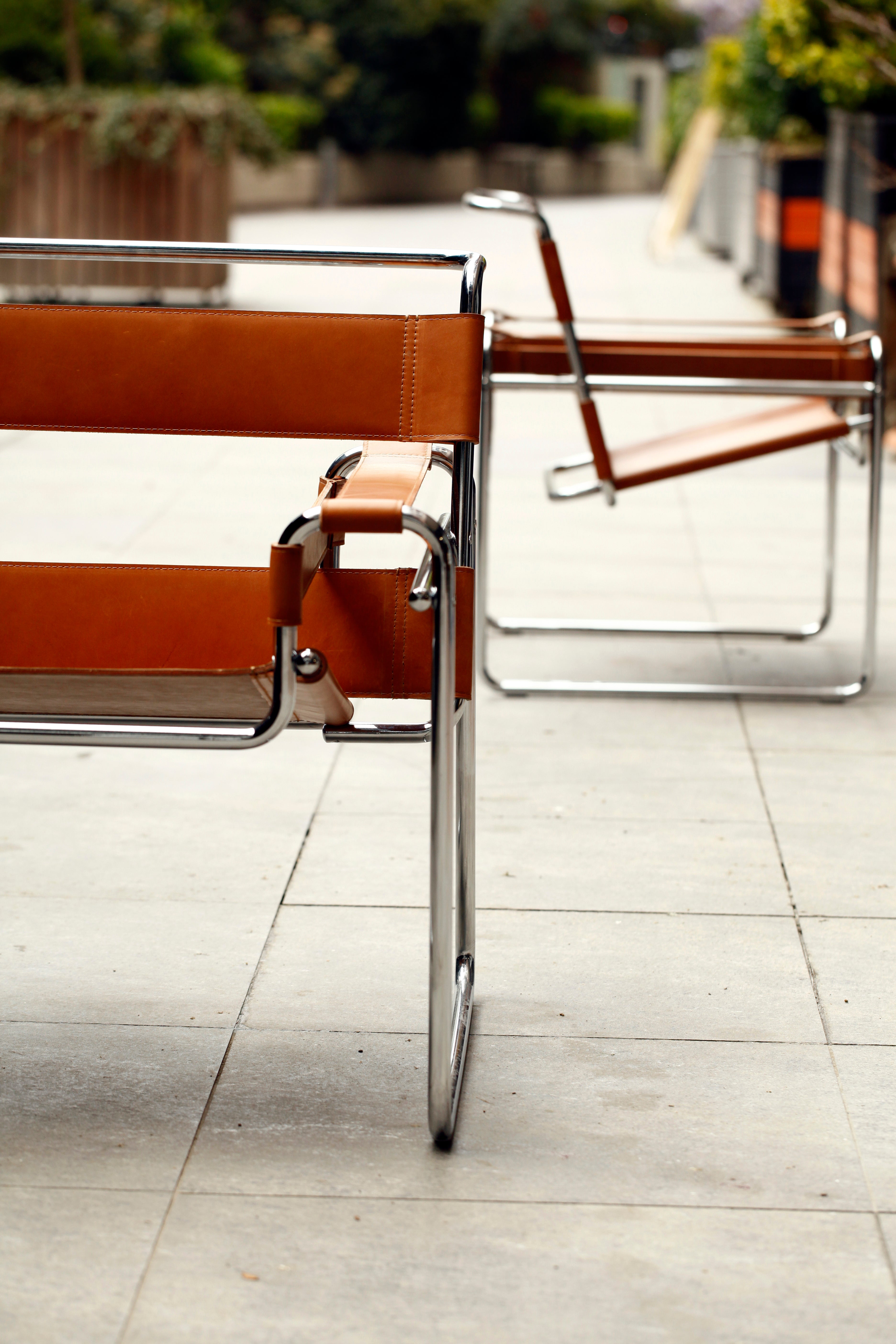 Wassily Chair Sandalye Taba