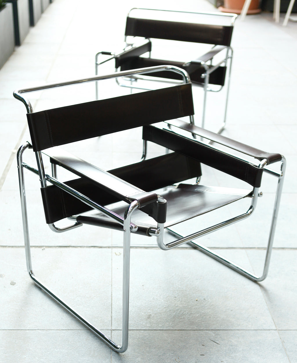 Wassily Chair Sandalye Acı Kahve