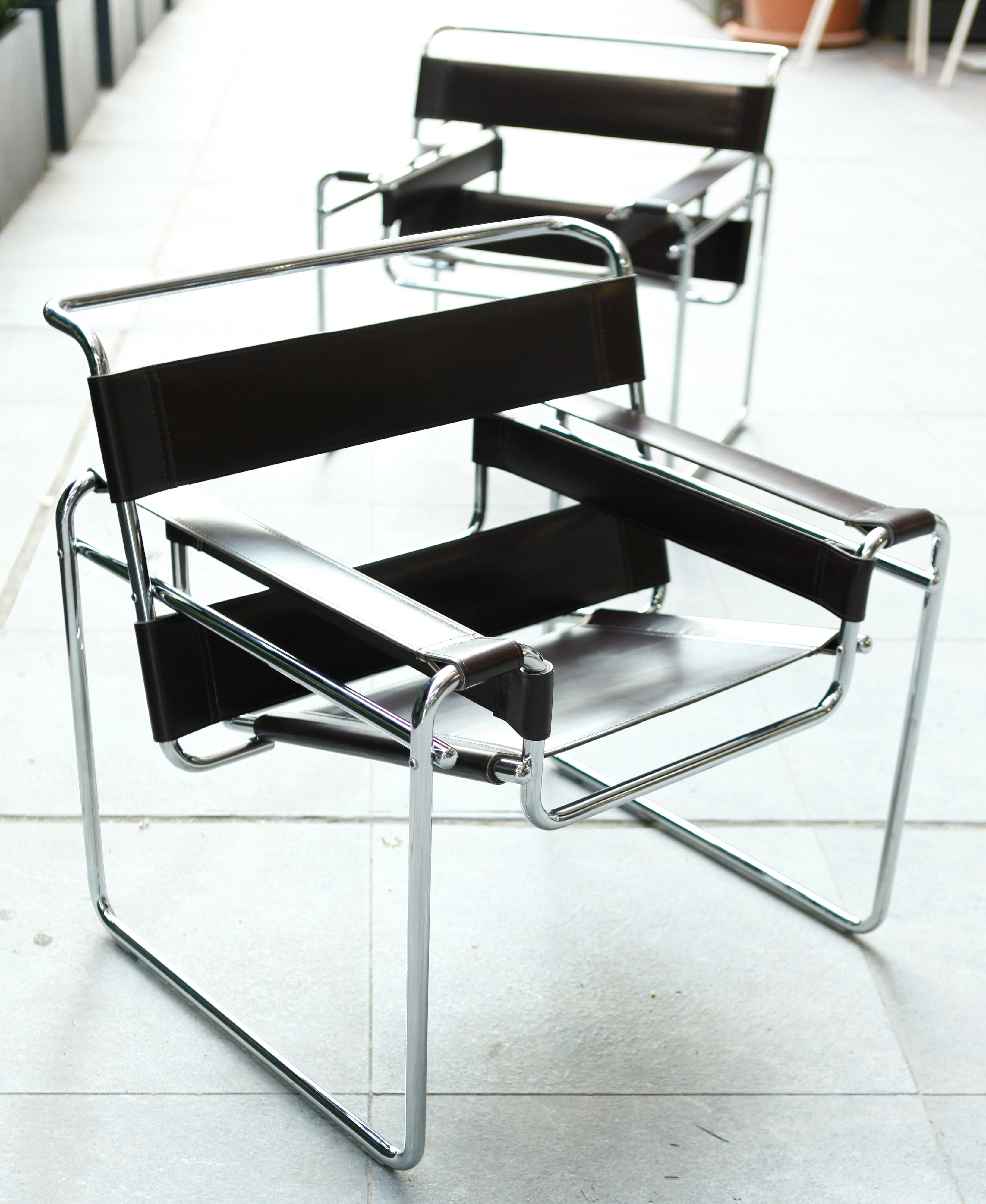 Wassily Chair Sandalye Acı Kahve
